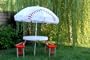 Baseball Table / Umbrella Folding Set - Good Gift Idea
