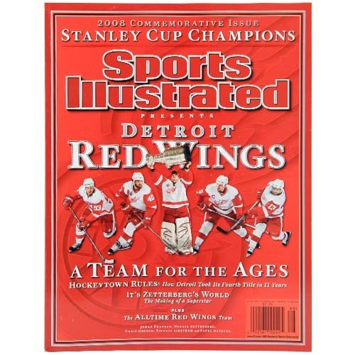 Buy Detroit Red Wings 2007-2008 NHL Champions Sports Illustrated Commemorative Edition by Football Fanatics