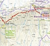 Horn of Africa: Ethiopia - Eritrea - Somalia - Djibouti 1:1,800,000 Travel Map, waterproof, GPS-compatible, REISE