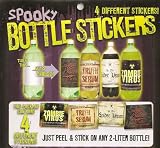 Halloween Spooky Bottle Label Stickers (Large) * Transform any bottle into a creepy concoction
