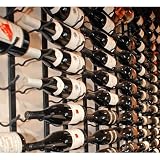 Vintage View 27 Bottle Point of Purchase Wine Rack (Black)