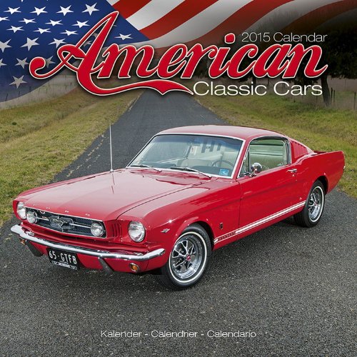 American Classic Cars Calendar- 2015 Wall calendars - Car Calendar - Automobile Calendar - Monthly Wall Calendar by Avonside