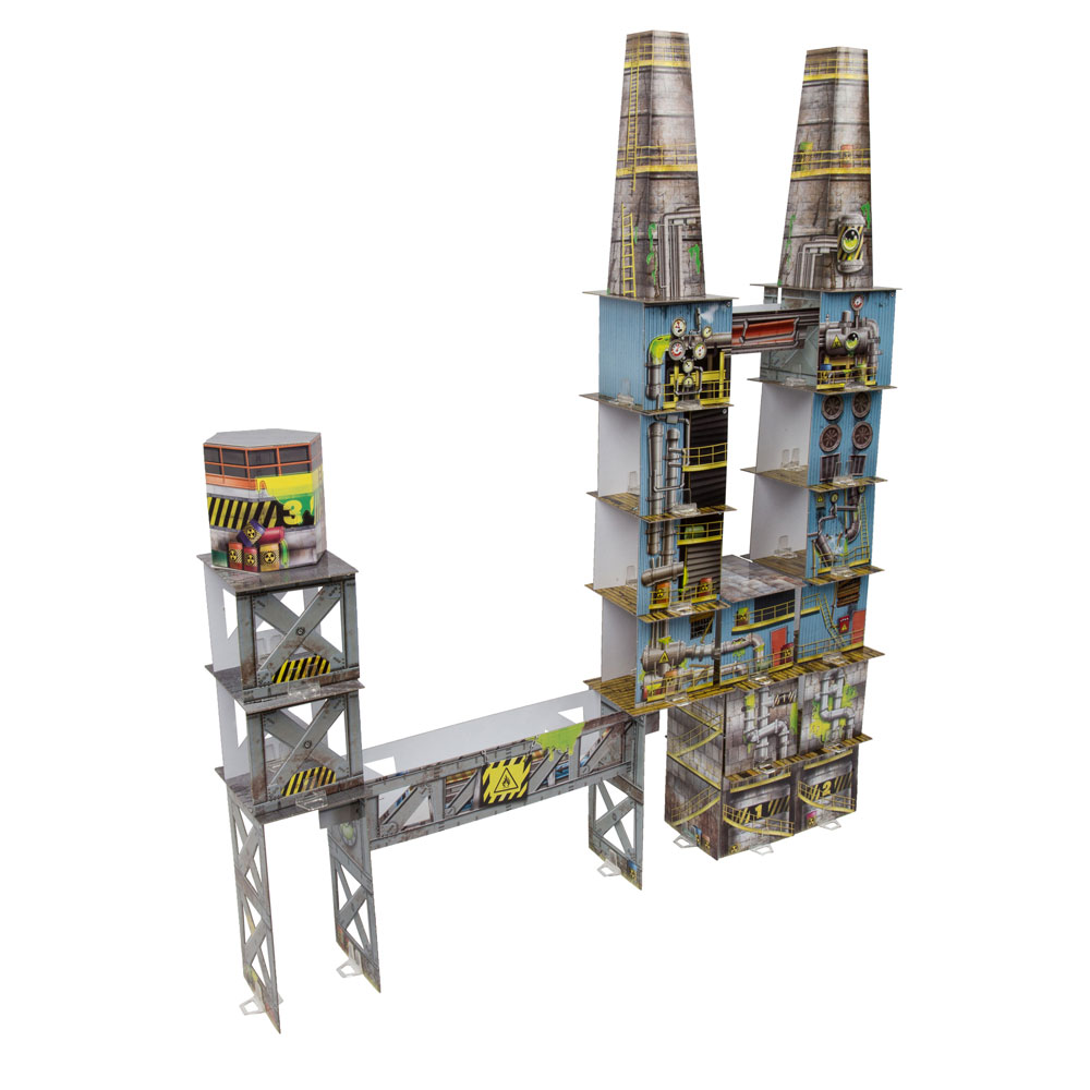 SmartLab Toys Demolition Lab Triple Blast Warehouse, Multi Color