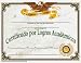 CERTIFICATE OF ACHIEVEMENT 30/SET