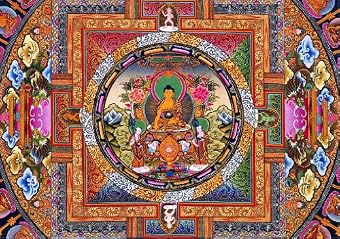 Buddhas of the Celestial Gallery Postcard Book