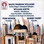 Vaughan Williams: Heroic Elegy & Triumphal Epilogue; Alwyn: Overture in the Form of a Serenade, Blackdown- a Tone Poem from the Surrey Hills, Peter Pan Suite, Ad Infinitum; Bowen: Orchestral Poem ' Eventide' ; Parry: Hypatia-incidental music