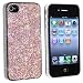 Snap-on Case Compatible With Apple� iPhone� 4 AT&T, Light Pink Bling