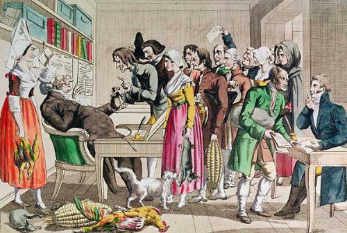 Cover image : Kunstreproduktion: French School, Gripardin, the Public Prosecutor of Normandy, 80 x 54