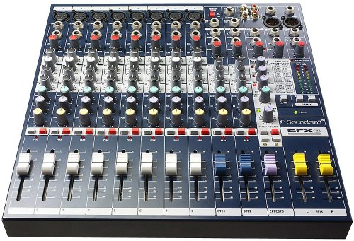 Soundcraft EFX8 8-Channel Mixer with 24-bit Lexicon Digital Effects