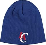 NBA Los Angeles Clippers Basic Cuffless Knit Beanie, One Size