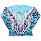 Dolphins Tie Dye Long Sleeve T-Shirt