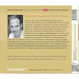 Butcher´s Crossing: Lesung mit Johann von Bülow (7 CDs)