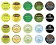 Crazy Cups Decaf Tea Sampler,  K-Cup Portion Pack for Keurig K-Cup Brewers (Pack of 20)