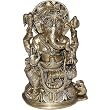 Religious Gift God Ganesha Brass Statue Sculpture