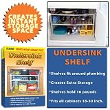 Under Sink Extra Storage Shelves - Kitchen