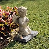 Baby Angel Praying Cherub Christian Garden Sculpture Statue Figurine [Kitchen]