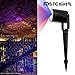 Laser Christmas Light, Arotek Red & Blue Aluminum Outdoor Laser Light with RF Wireless Remote, Star Light Show for Holiday Party Landscape & Garden Decoration