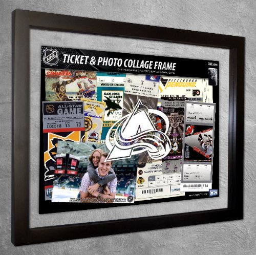 Colorado Avalanche Ticket & Photo Collage Frame (w Logo)