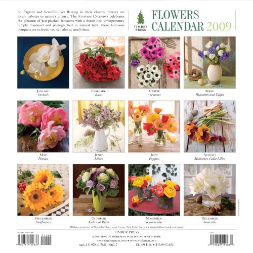 Flowers Calendar 2009 (Wall Calendars) under Gardening & Horticulture in The Books Store