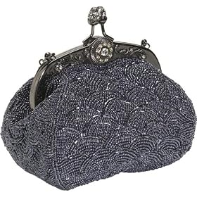 J. Furmani Designer Vintage Beaded Evening Bag