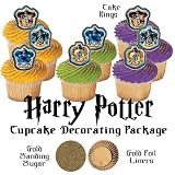 Harry Potter Cakes, Cupcakes - Do-It-Yourself Decorating Package 9 - 33 Pieces Total
