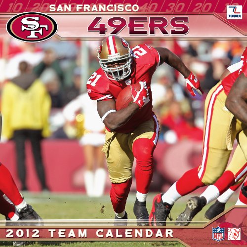 2012 SAN FRANCISCO 49ERS 12X12 WALL CALENDAR