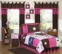 Western Horse Cowgirl Children's Bedding 4 pc Twin Set