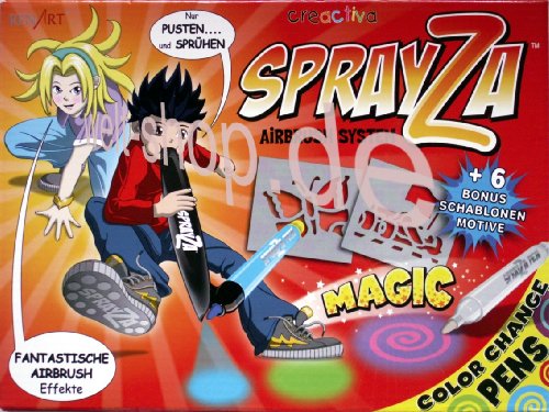 Sprayza Airbrush System Pustestifte