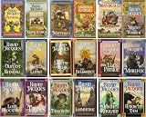 Redwall, Mossflower, Mattimeo, Mariel of Redwall, Salamandastron, Martin the Warrior, Bellmaker, Outcast of Redwall, Pearls of Lutra, Long Patrol, Marlfox, Legend of Luke, Lord Brocktree, Taggerung, Triss, Loamhedge, Rakkety Tam, High Rhulain (Redwall, 1, 2, 3, 4, 5, 6, 7, 8, 9, 10, 11, 12, 13, 14, 15, 16, 17, 18)