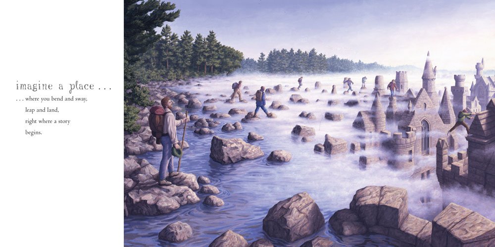 Imagine a Place: Sarah L. Thomson, Rob Gonsalves: 9781416968023 ...