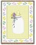 Baby Bottle Yellow Throw - 70 x 53 Blanket/Throw
