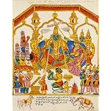 The Coronation of Rama and Sita in their capital (Print On Demand)