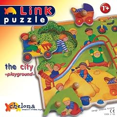 Chelona 521102 - Die Stadt Spielplatz City Puzzle