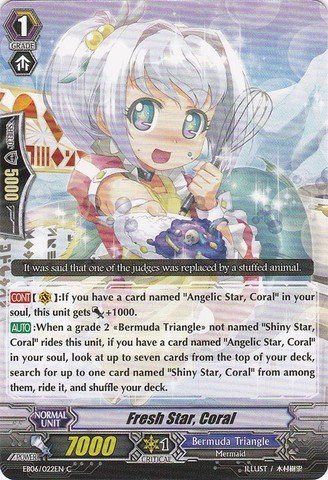 Cardfight!! Vanguard TCG - Fresh Star, Coral (EB06/022EN) - Dazzling Divas