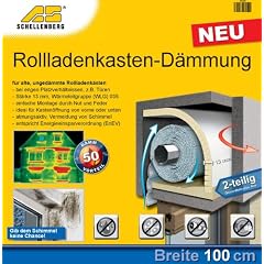 Schellenberg 66258 Rollladenkasten-D�mmung 2-teilig, 100 x 50 cm/ 13 mm