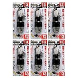 SUNFLAG(サンフラッグ) キー付ドリルチャック 1.5~13mm [JB-13(1セット入)×6パック]