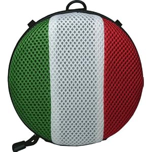 Ipod Case and Speaker, Soccer Ball, Color Green, White and Red by Maar