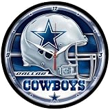 Dallas Cowboys Round Clock