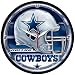 Dallas Cowboys Round Clock
