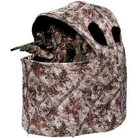 Click here to buy Ameristep Tangle 2.0 Two Man Chair Blind (Camo).