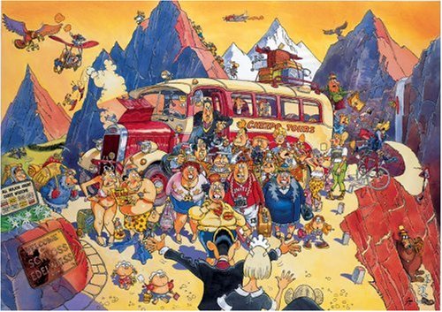 Childrens Toyshop  Toys : Jumbo Puzzle - Wasgij? 5 - Late Booking (1000 pieces)