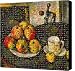 Cezanne - Natura morta con fruttiera Canvas Print - Canvas Art