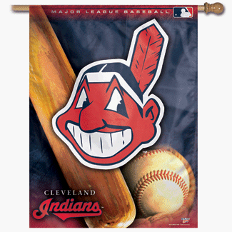 Cleveland Indians 27 x 37 Vertical Flag