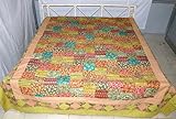 Home Decor Rajrang Patch Work Cotton Bed Sheet Bedspread