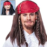 Buccaneer Wig with Bandana