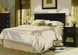 Carolina Furniture 437450 Midnight Panel Headboard - Full or Queen
