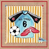 Art4Kids Soccer Jersey Mounted Art Print -18