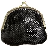 Y & S Mesh Double Coin Purse