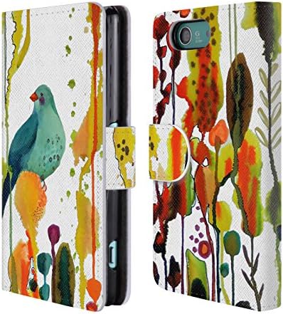 Official Sylvie Demers Retrouver Son Chemin Birds 2 Leather Book Wallet Case Cover For Sony Xperia Z3 Compact / D5803