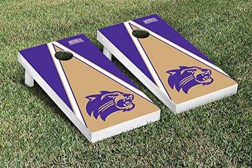 Western Carolina Catamounts Cornhole Game Set Triangle Version